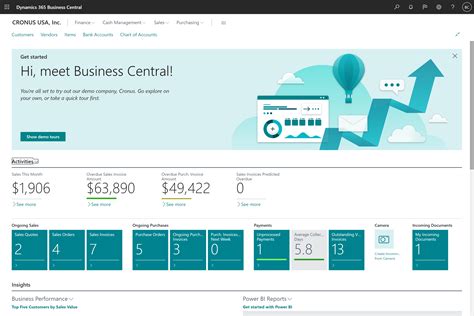 dynamics 365 business central|Welcome to Microsoft Dynamics 365 Business Central .